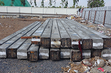 บริการรับตอกเสาเข็ม ด้วยปั้นจั่นตีนตะขาบ สะดวก รวดเร็ว